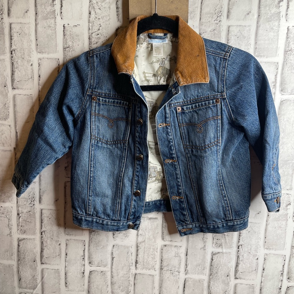 Janie and Jack Ranch Jean jacket. Size 4t/5t.